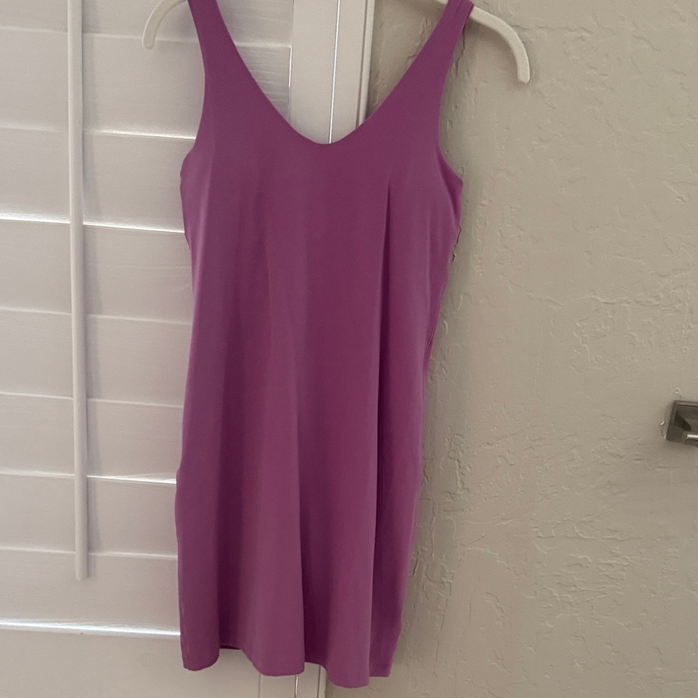 Athleta Lilac Transcend Dress